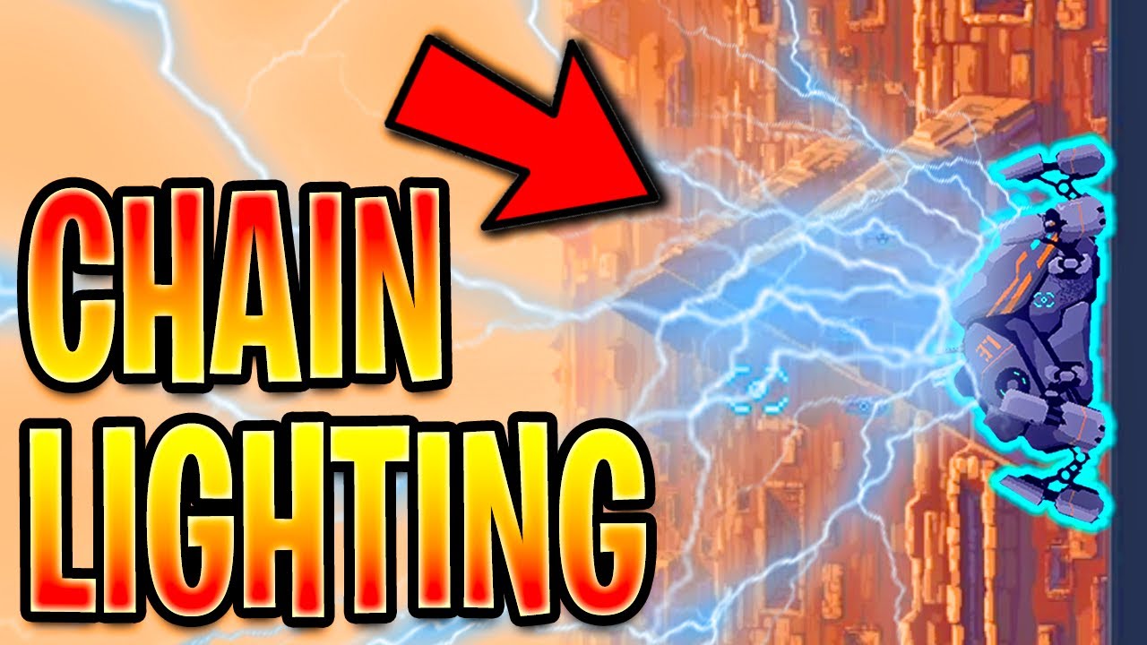 Fully Upgraded Chain Lightning Weapon 1-Shots Everything! | Wall World