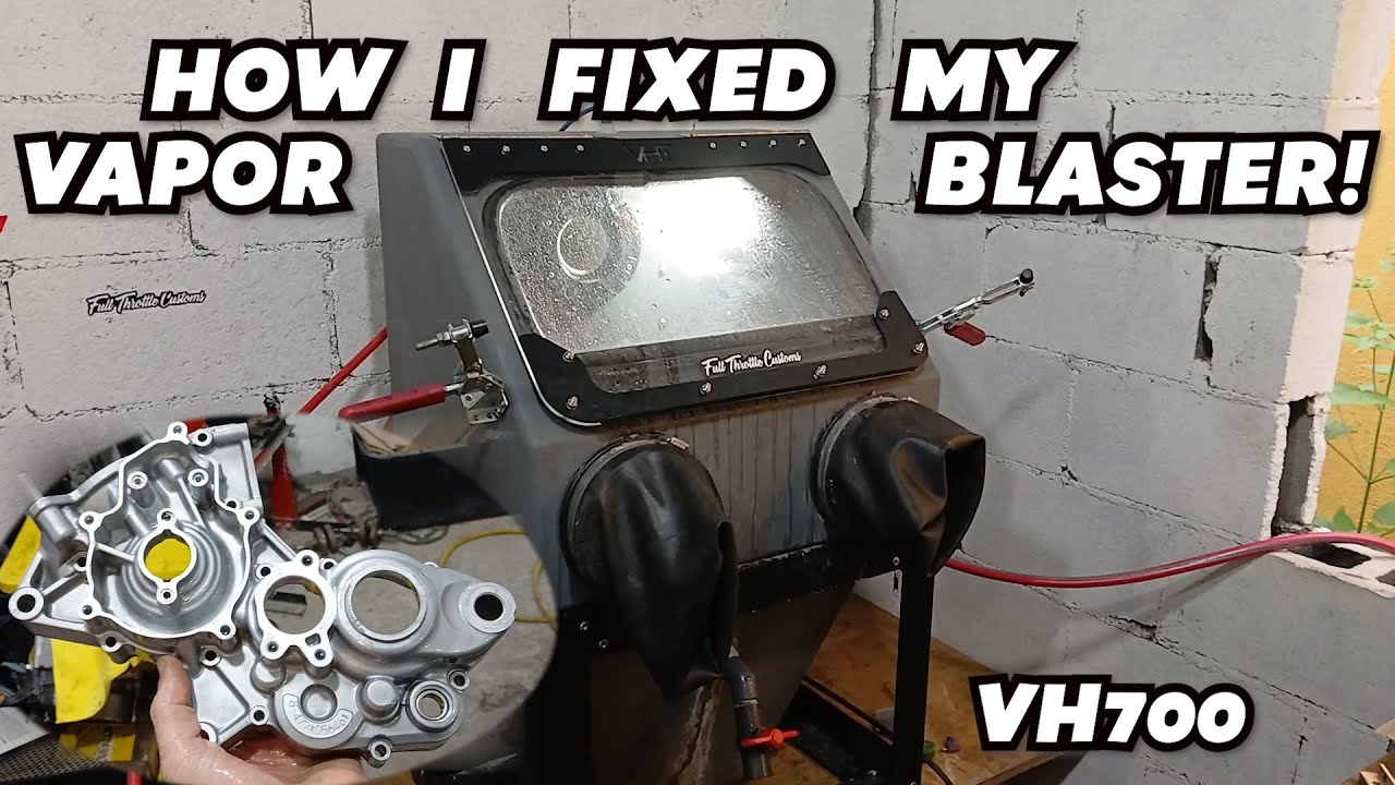 How I Fixed My Vapor Blaster! | VH700 Clogged