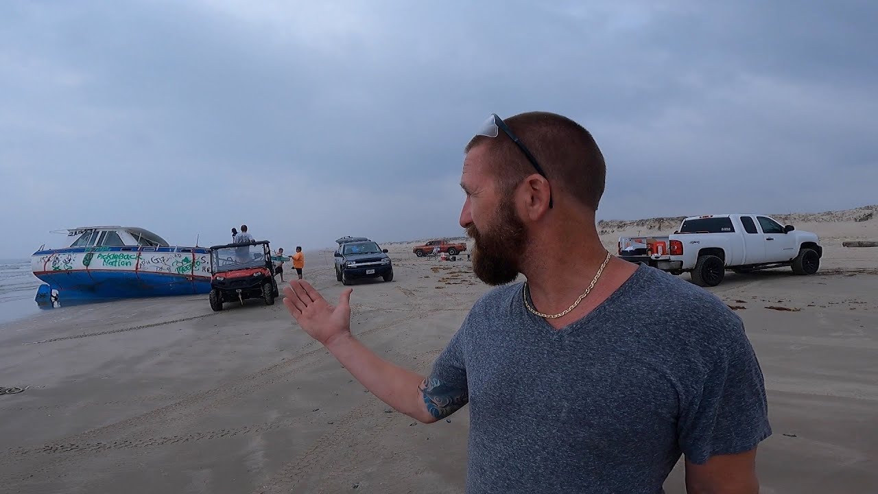 Real life harrowing story from the shipwreck at padre island national seashore beach PINS