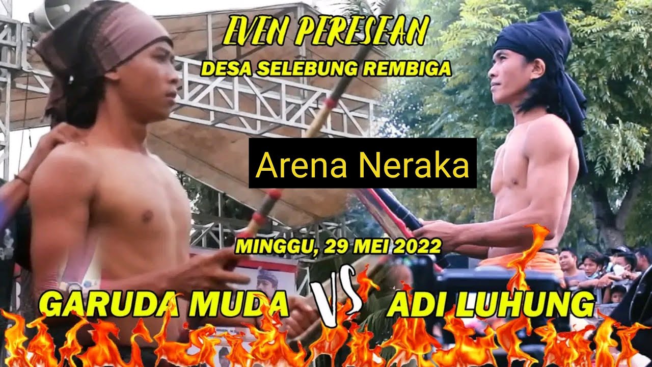 🔴 Live Paling Seru Paguyuban Adi Luhung 🆚 Garuda Muda Mataram | Presean Selebung Rembige 2022