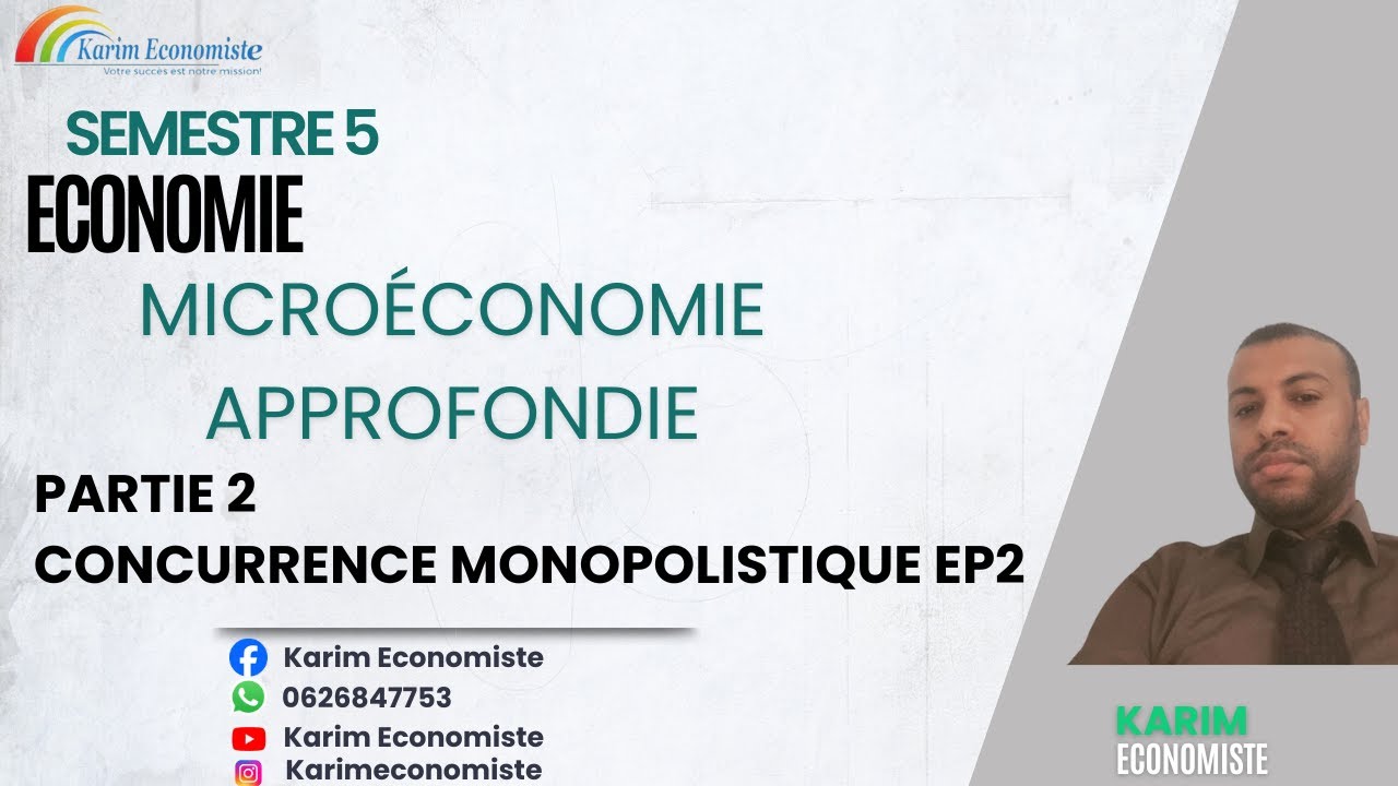 Microéconomie Approfondie S5 Partie 2