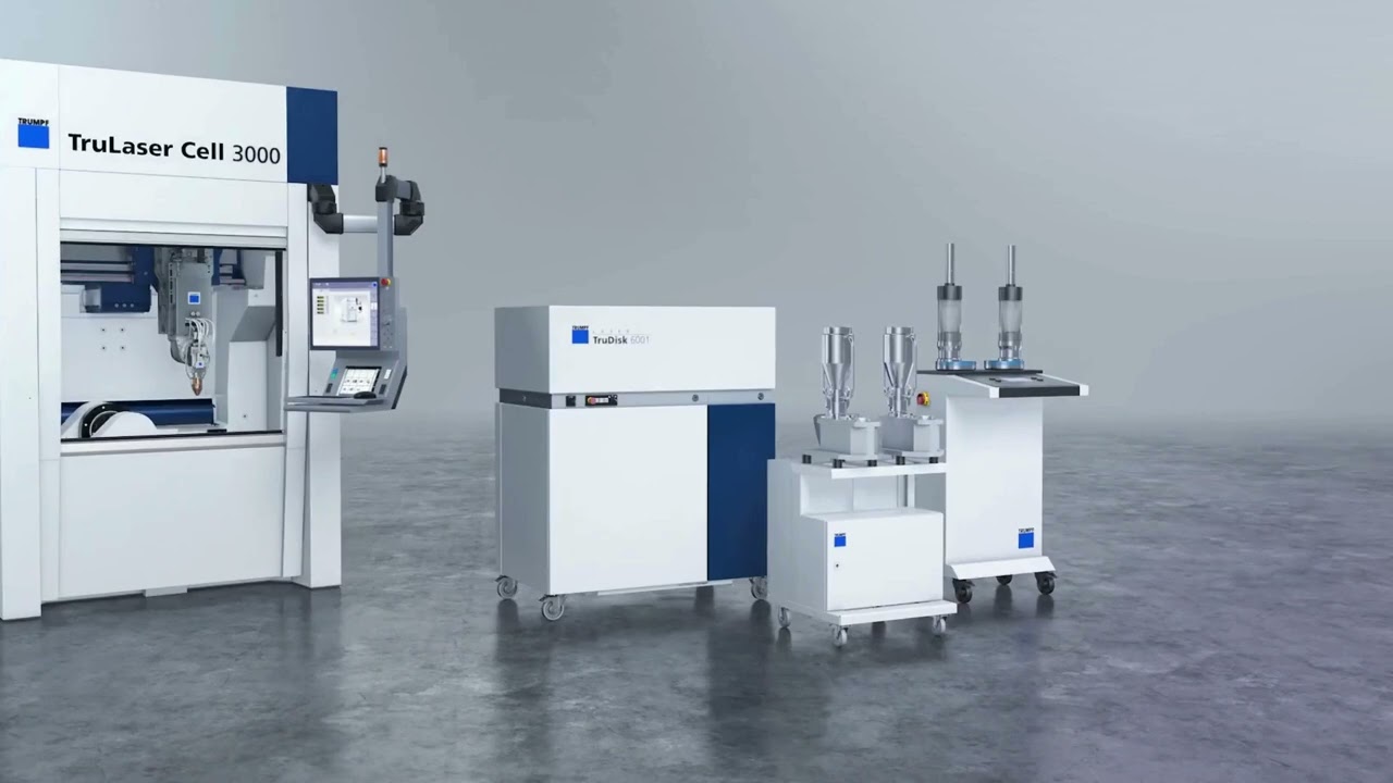 Laser metal deposition process chain