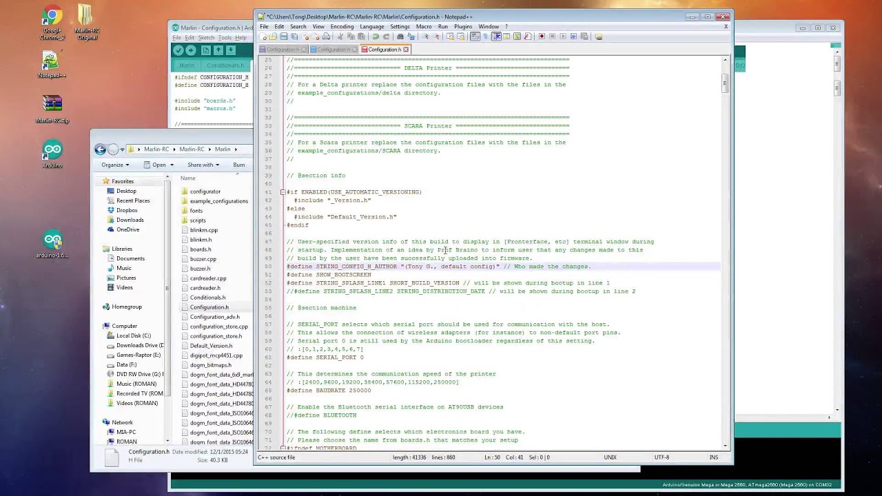 Basic Marlin Firmware Tutorial