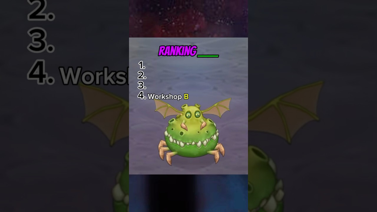 Ranking X&rsquo;rt #msm #msmranking #mysingingmonsters #shadowislet #xrt #fyp