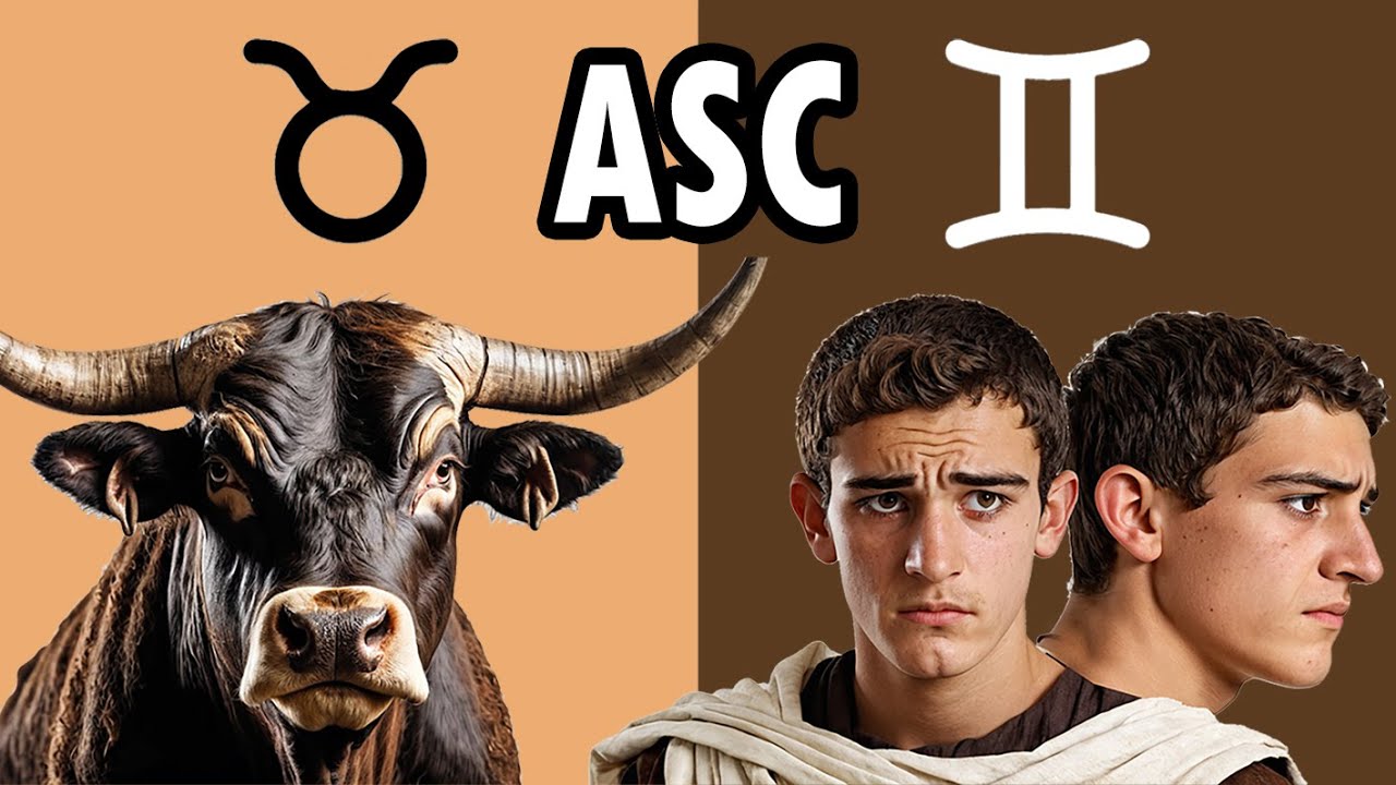 TAURO ascendente GEMINIS - Determinación y estabilidad emocional con comunicación efectiva