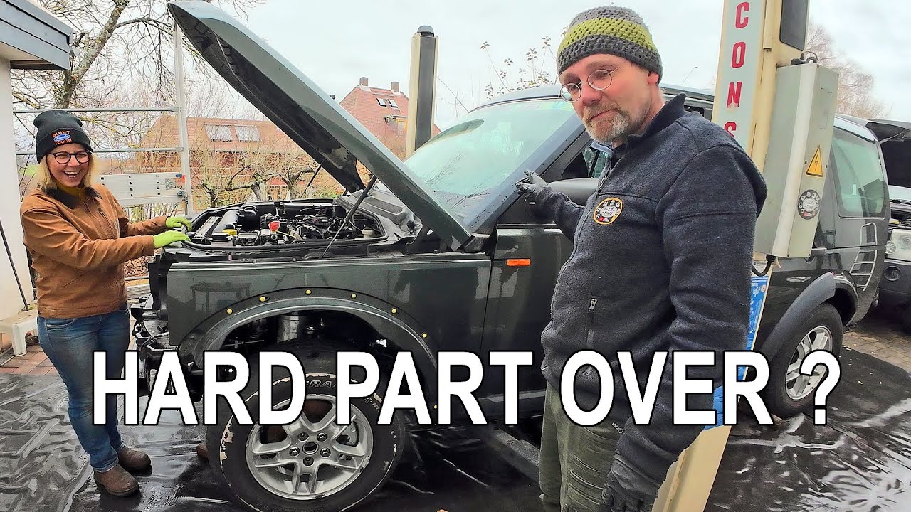 20-Year-Old Land Rover Rebuild: The Major Milestone.
