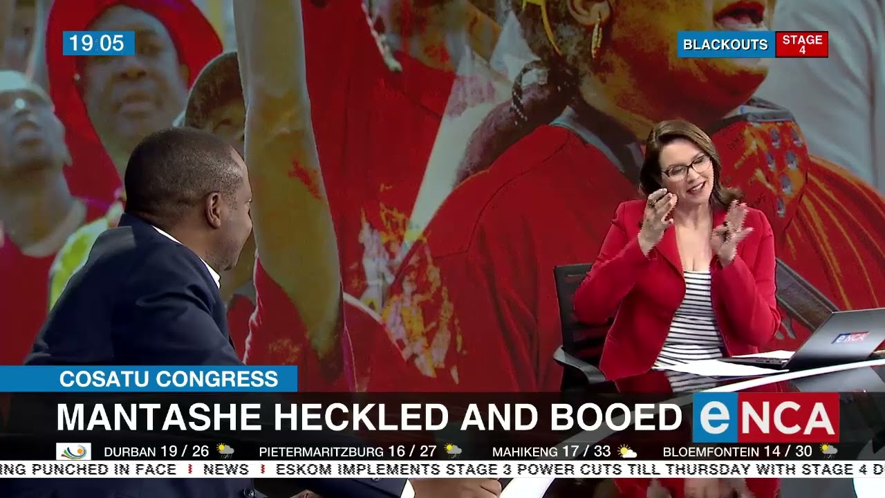 Cosatu Congress | Mantashe heckled and booed