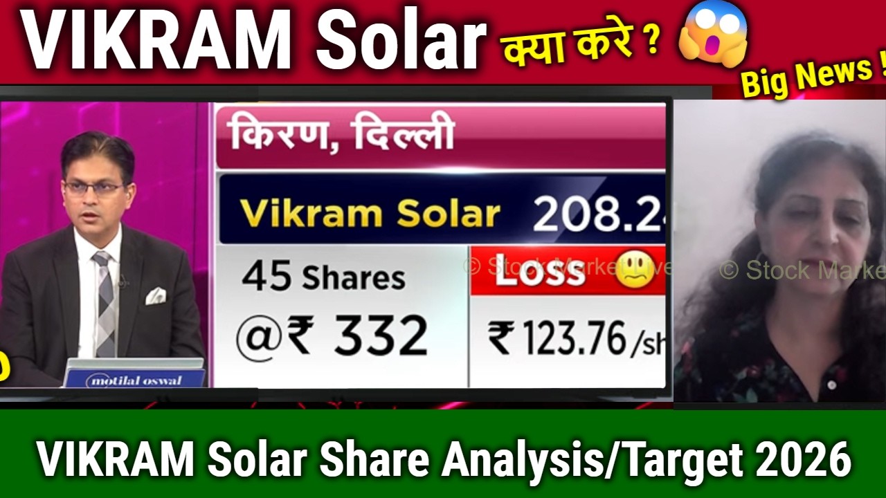 VIKRAM Solar share latest news,Buy,hold or sell ? vikram solar share analysis,review,target 2026