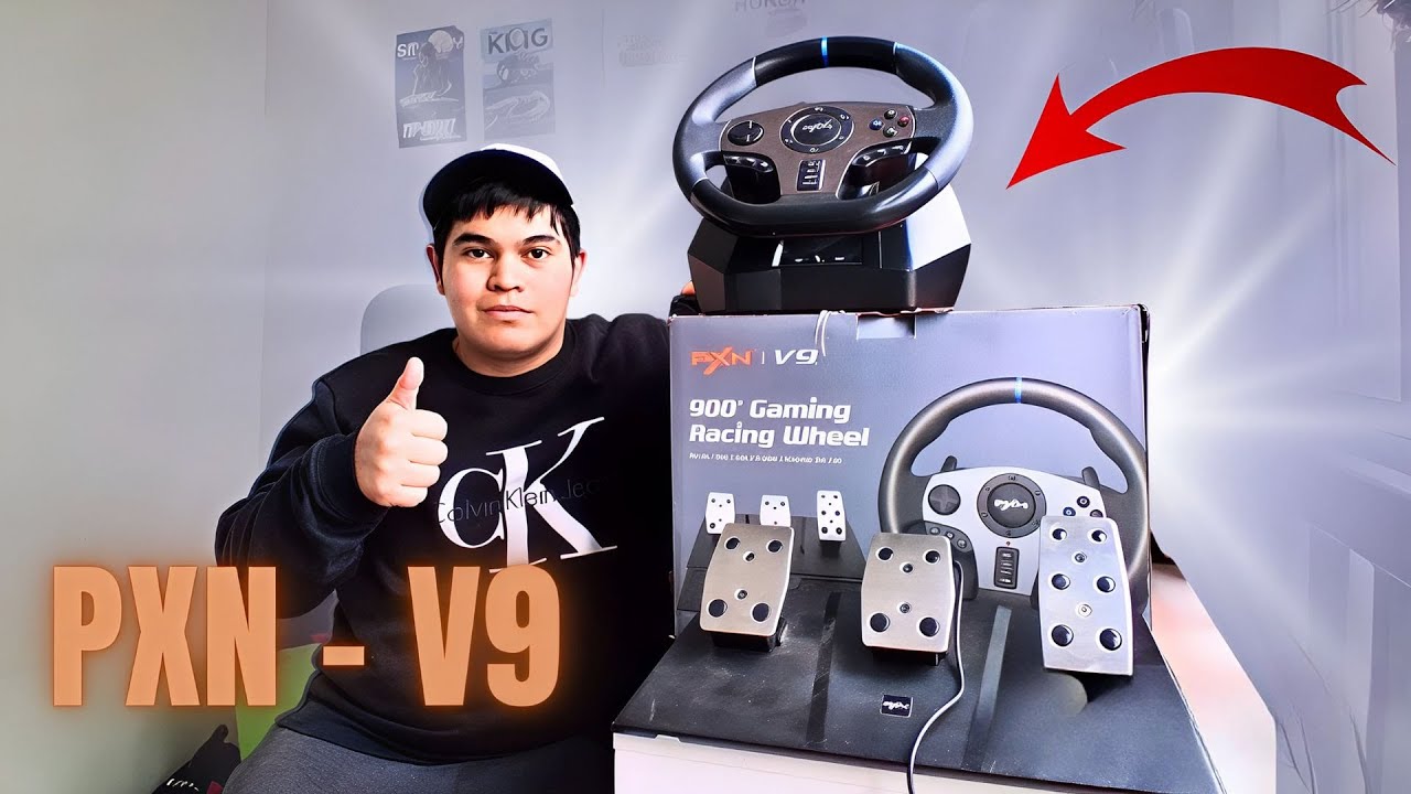 UNBOXING Volante PXN - V9 - Revisión | Simulador De Conducción 