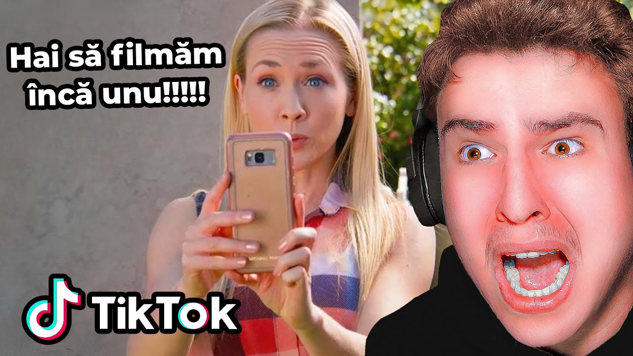 MAMA ÎȘI OBLIGĂ FIICA SĂ FACĂ TIKTOK-URI!!