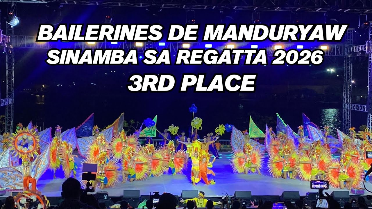 Bailarines de Manduryaw- Sinamba sa regatta  2026 #sinambasaregatta2026 