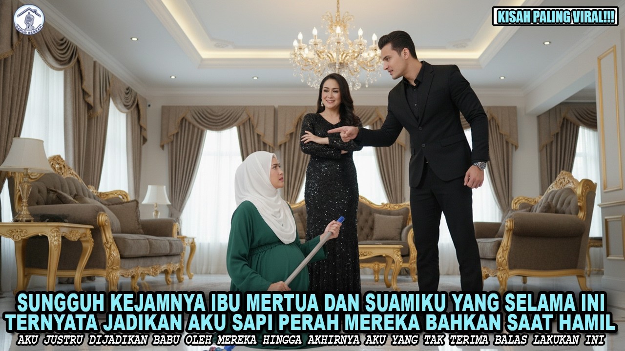 SELAMA INI TERNYATA AKU HANYA DIJADIKAN SAPI PERAH DAN BABU - OLEH SUAMIKU DAN IBU MERTUAKU DIRUMAH