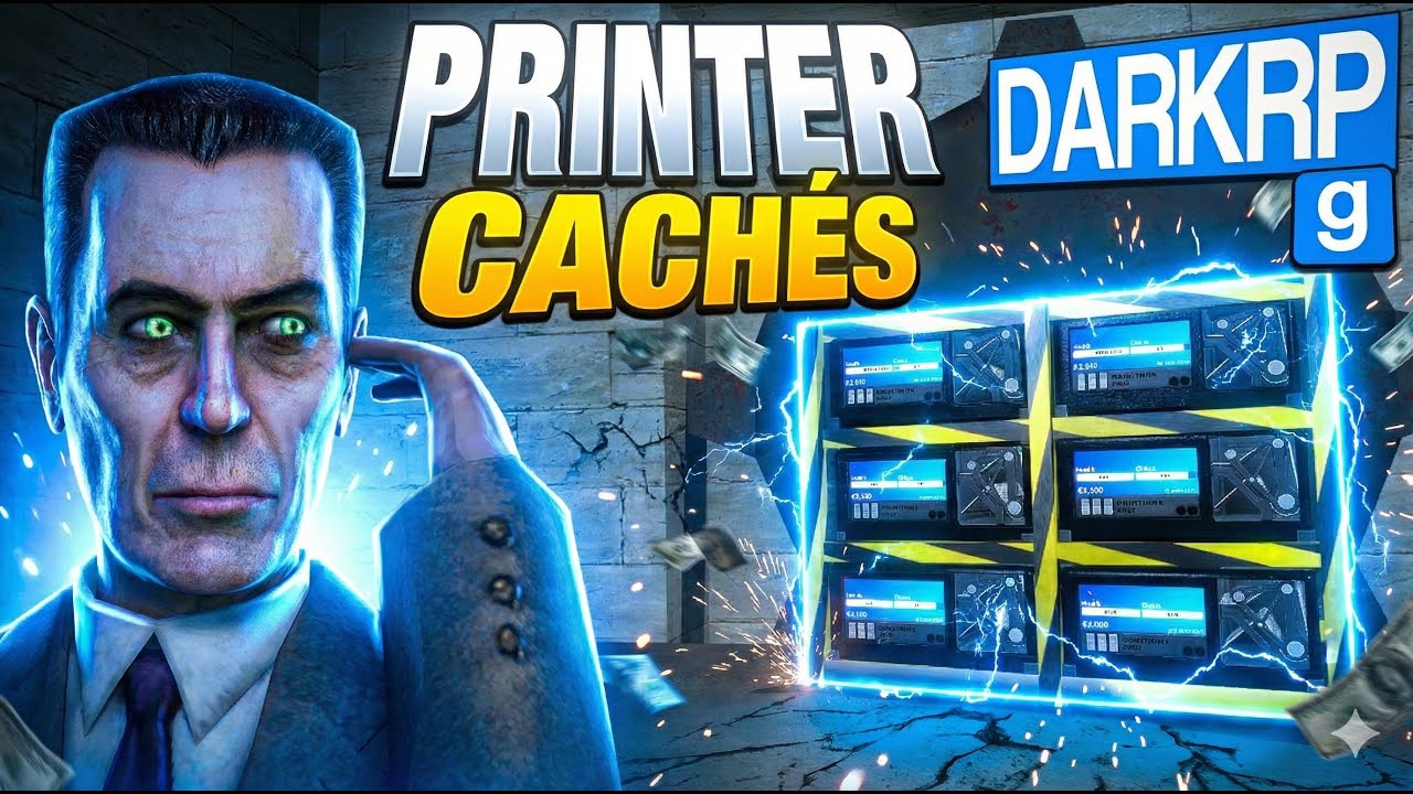 PRINTERS CACHES ! (Le Banquier Malhonn&ecirc;te) - Gmod DarkRP FR