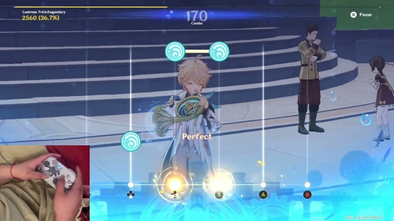 Lyney's Theme (Lustrous Trick) Genshin Rhythm Game