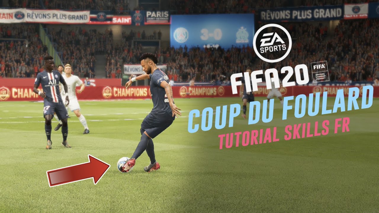 FIFA 20 TUTO COUP DU FOULARD - Marquer et centrer en coup du foulard