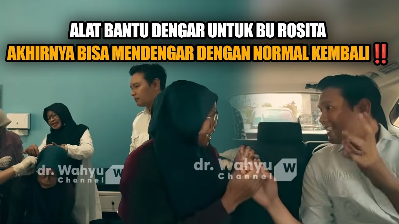ALAT BANTU DENGAR UNTUK BU ROSITA | AKHIRNYA BISA MENDENGAR DENGAN NORMAL KEMBALI‼️