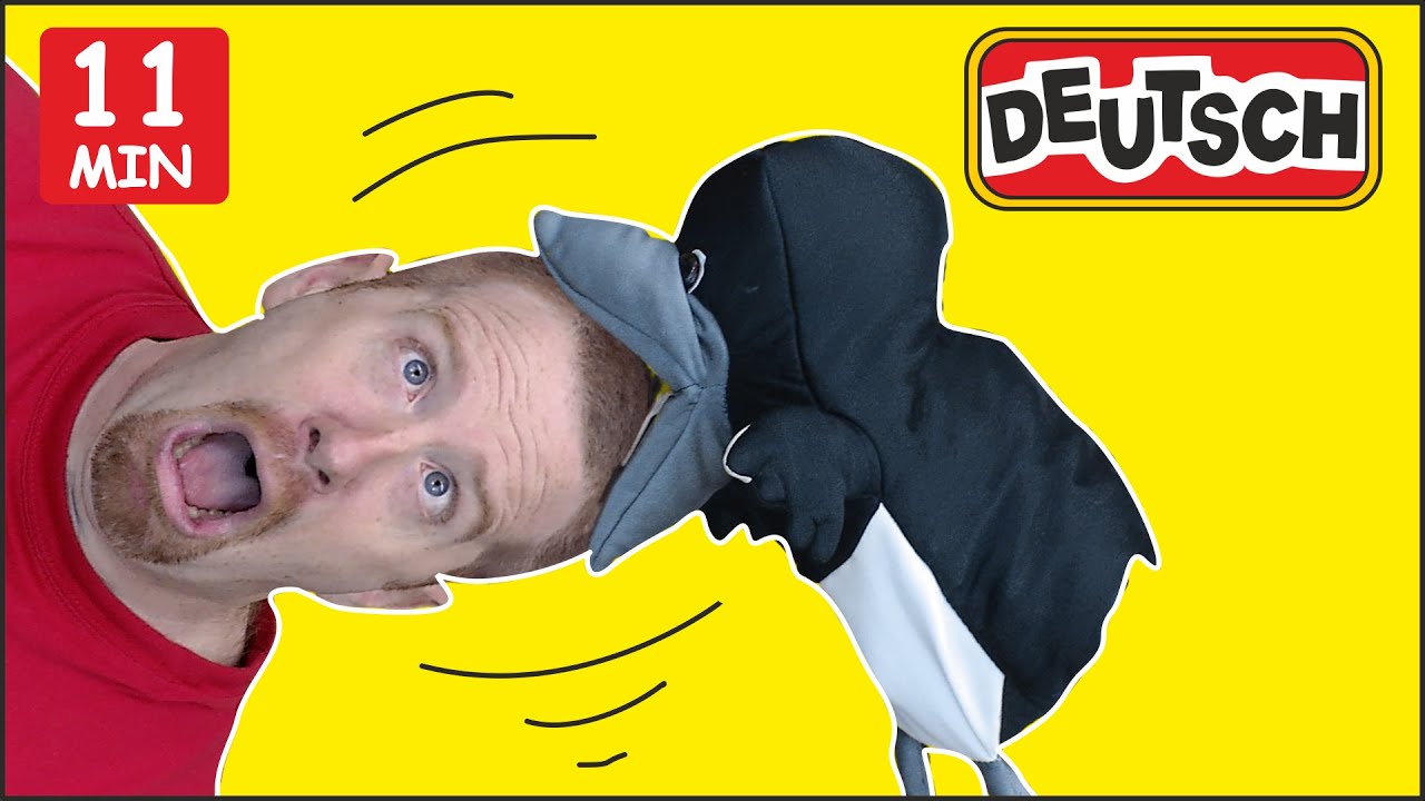 K&ouml;rperteile f&uuml;r Kids + MEHR | Magische Deutsche Geschichten | Sprechen mit Steve and Maggie Deutsch