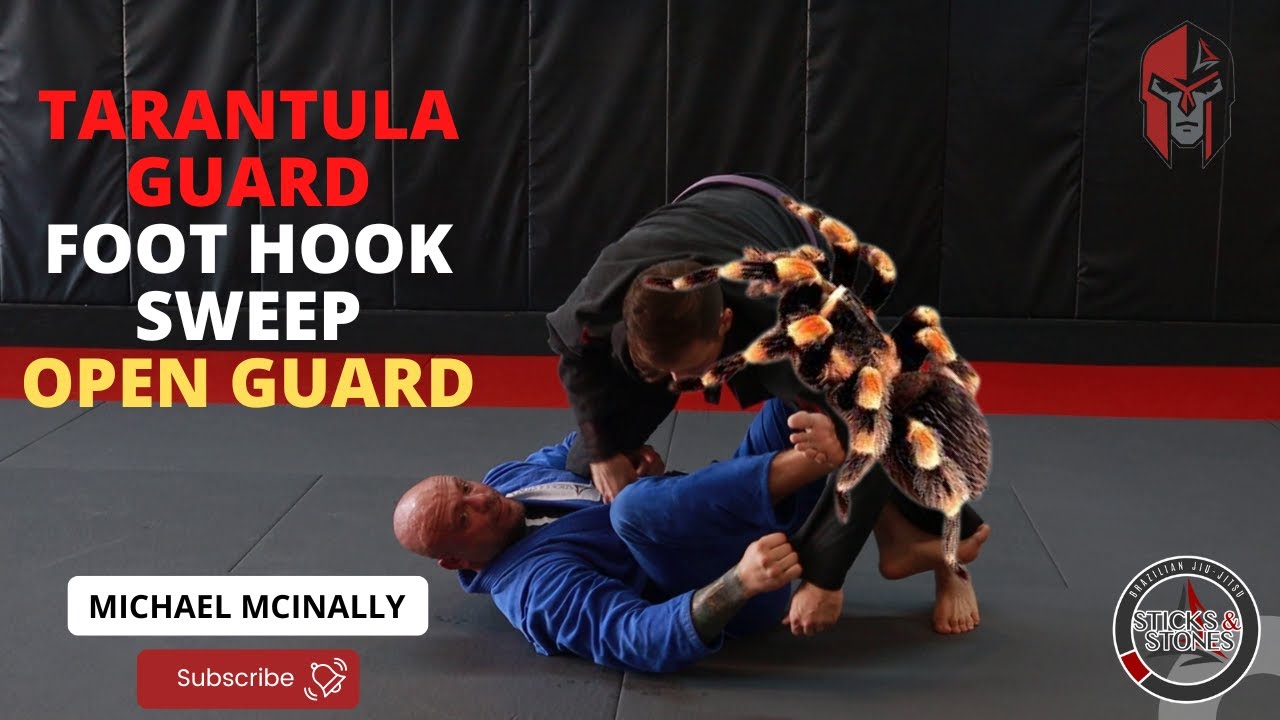 Tarantula guard foot hook sweep