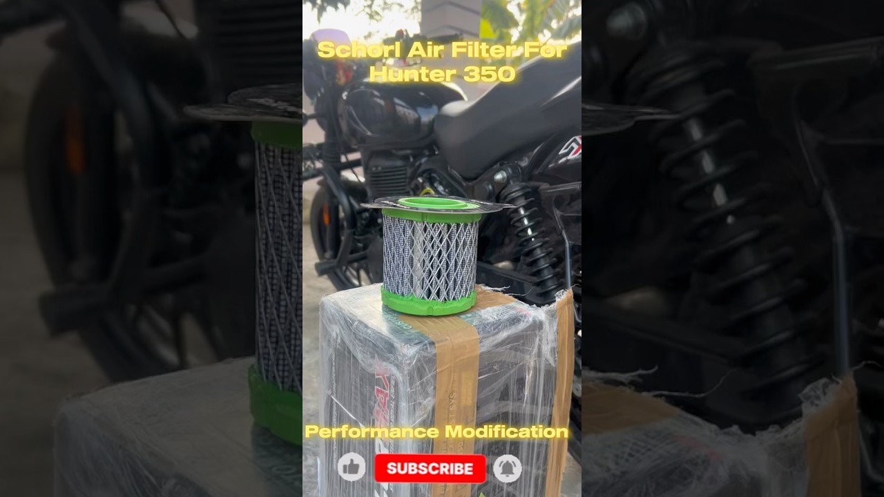 Hunter 350 Performance Upgrade: Schorl Air Filter 