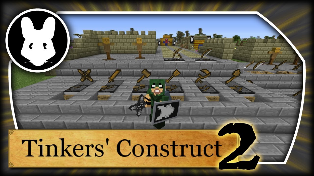 Tinkers' Construct 2: Tier 2 Tools & Weapons Bit-by-Bit in Minecraft 1.10+