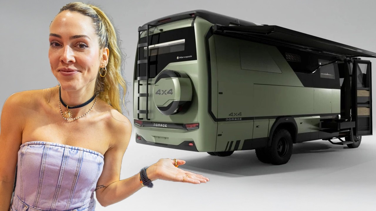 Tour COMPLETO do MOTORHOME 4x4 AUTOMÁTICO da Marcopolo