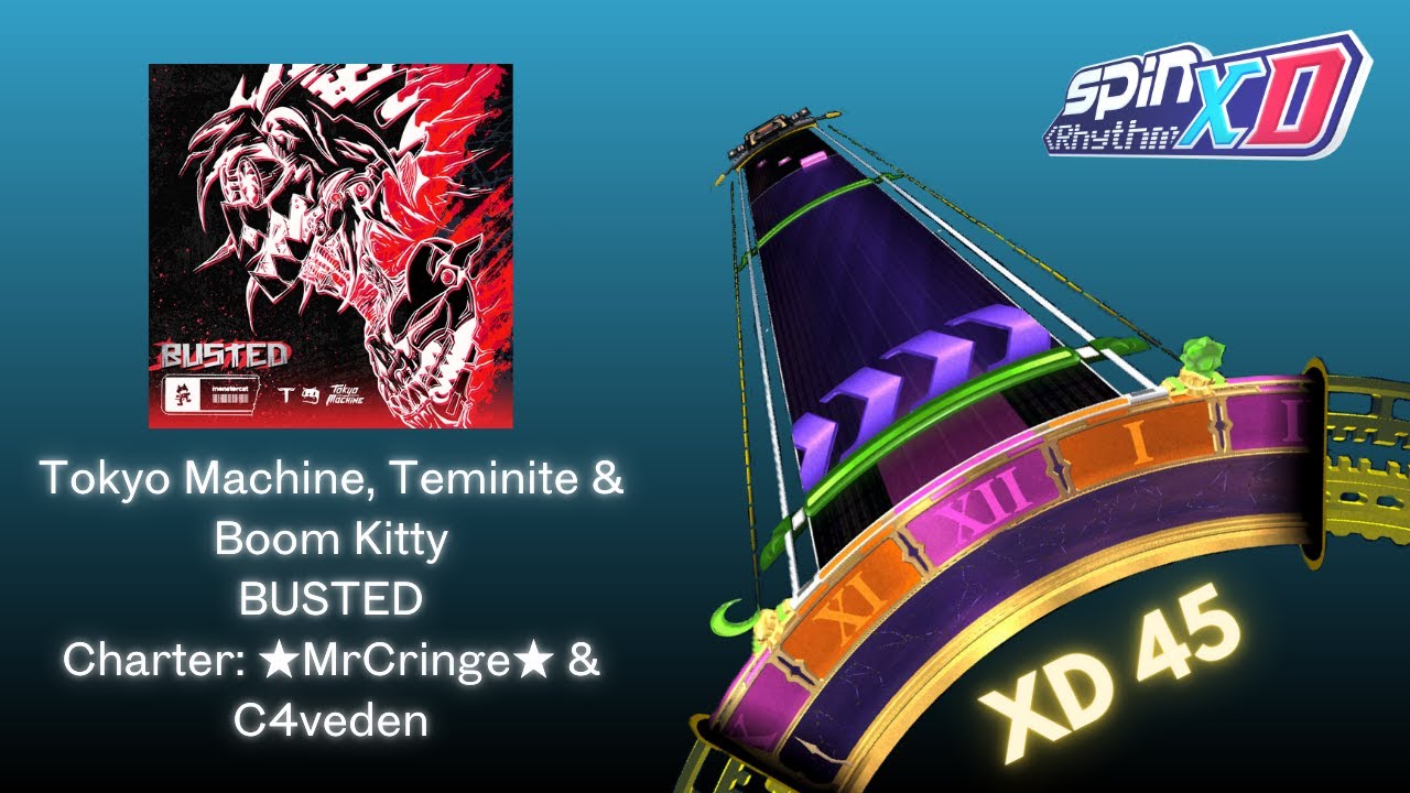 SRXD Custom: Tokyo Machine, Teminite & Boom Kitty - BUSTED | Charted by ★MrCringe★ & C4veden