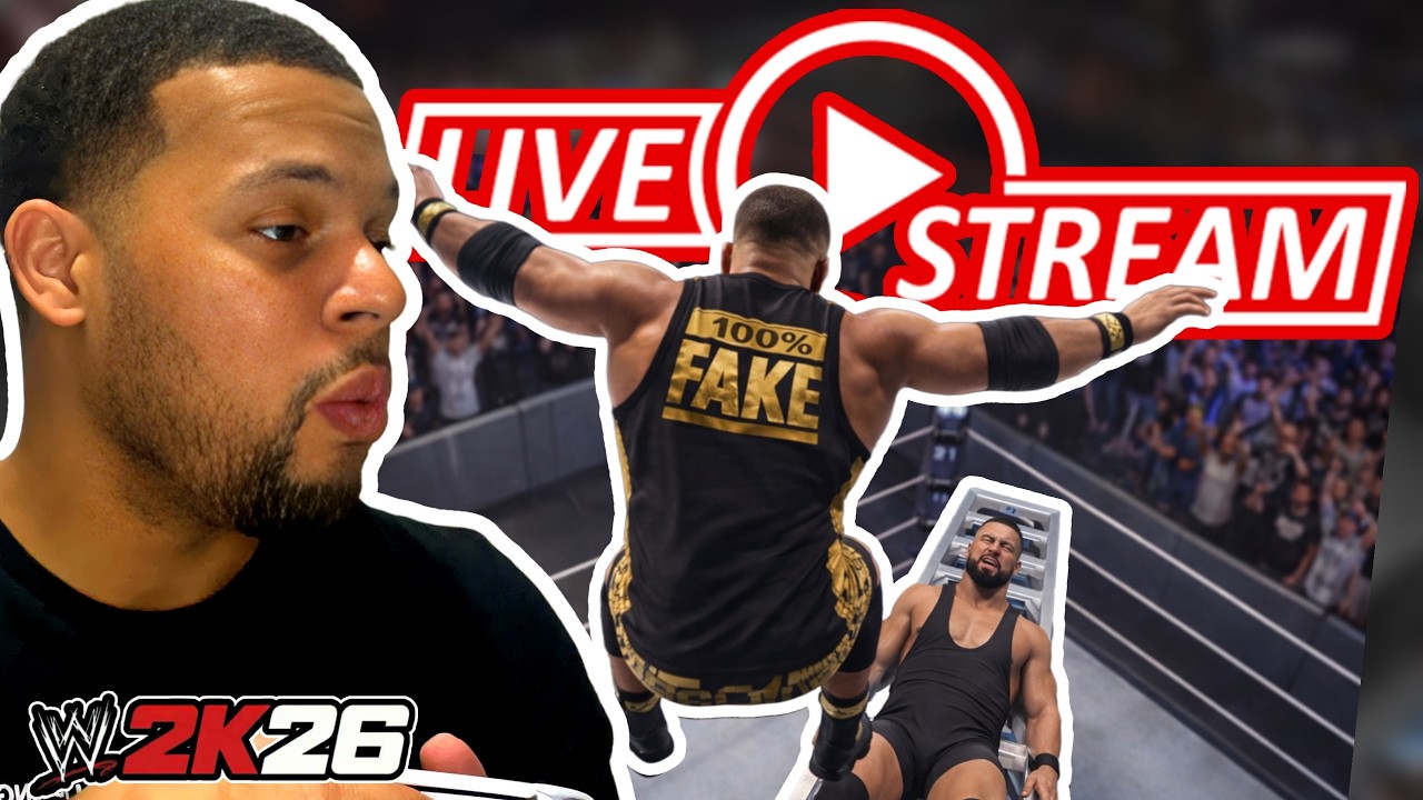 WWE 2K26- We Doing This Live!