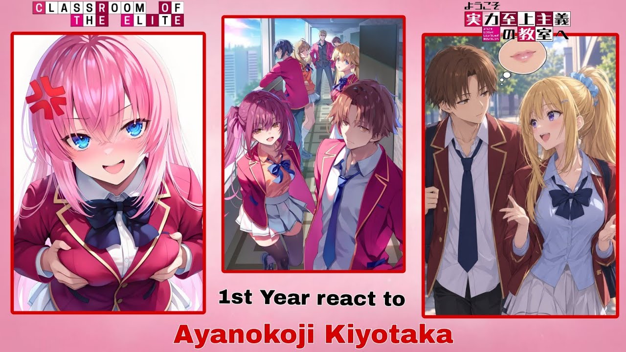 1st Years react to Ayanokoji kiyotaka || PLAY IT ON 2X || First year's react || COTE REACT 