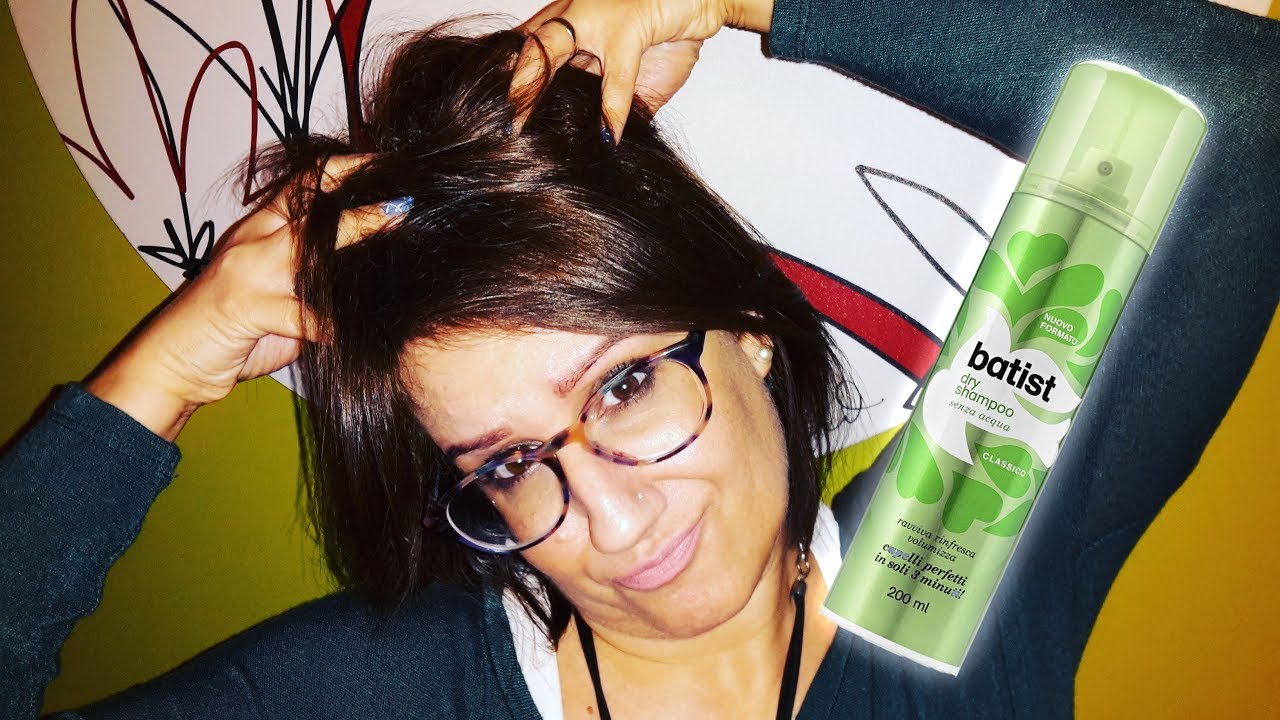 Come lavare i capelli senza usare l'acqua?? Batist Shampoo a Secco