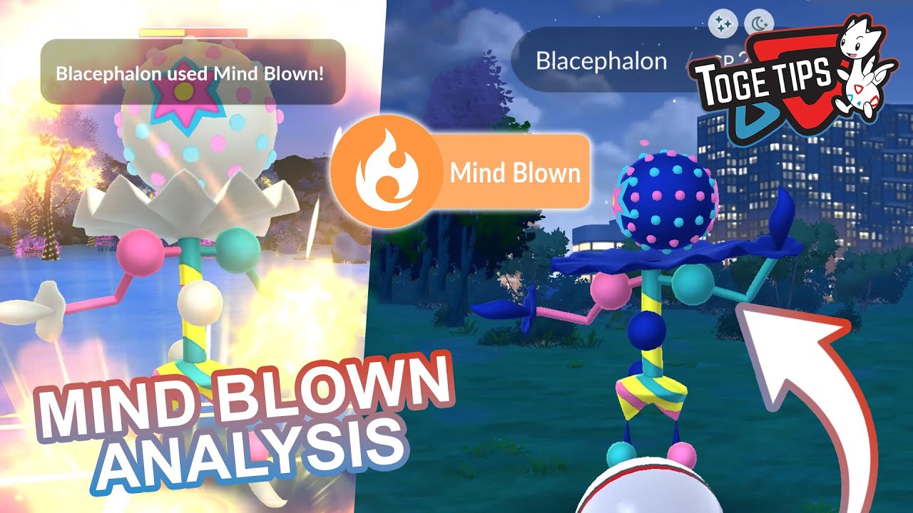 Насколько хороша атака Mind Blown Blacephalon? | Анализ Pokémon Go