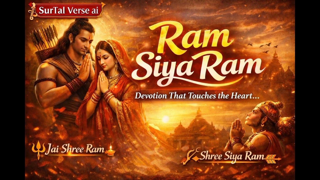 Ram Siya Ram | Original Devotional Song | Bhakti गीत | Shree Ram Bhajan From Adipurush