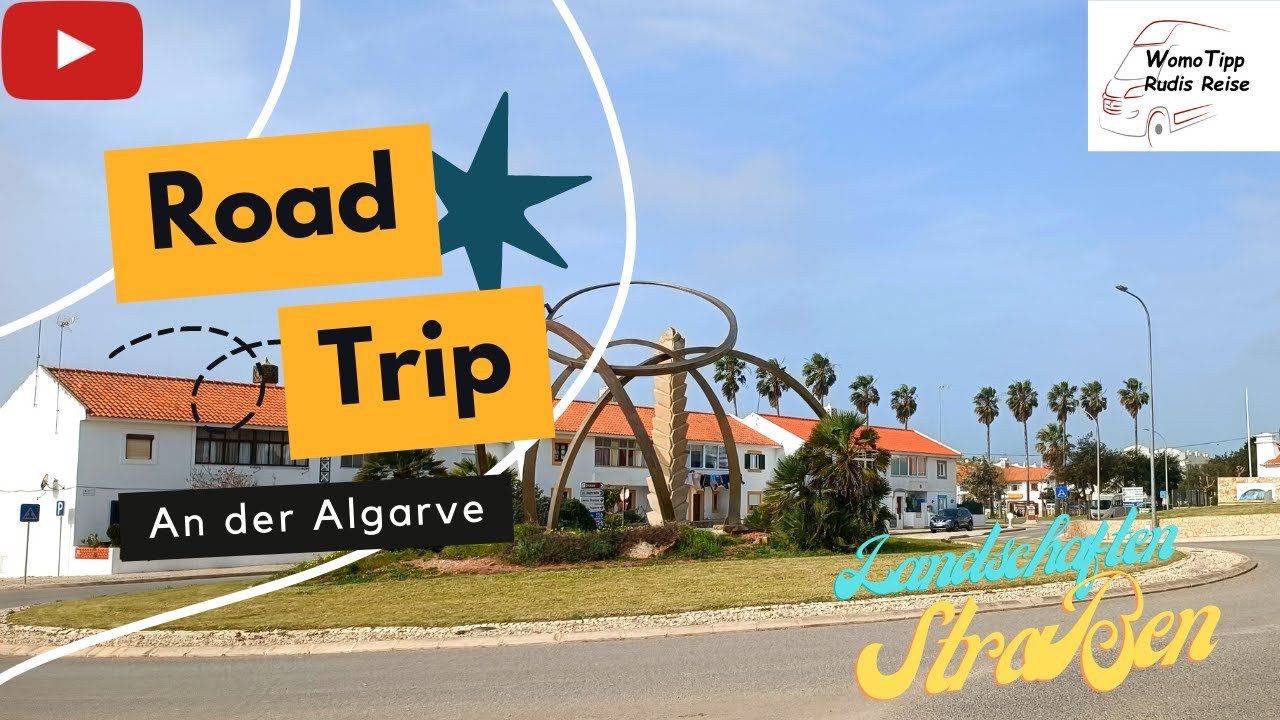 0078 Roadtrip - An der Algarve von Armacao de Pera nach Vila do Bispo in Portugal, A22 und N125