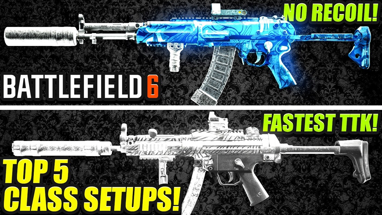 Battlefield 6: 5 лучших вариантов экипировки после обновления! (Лучшее оружие в BF6) Лучшие компл...