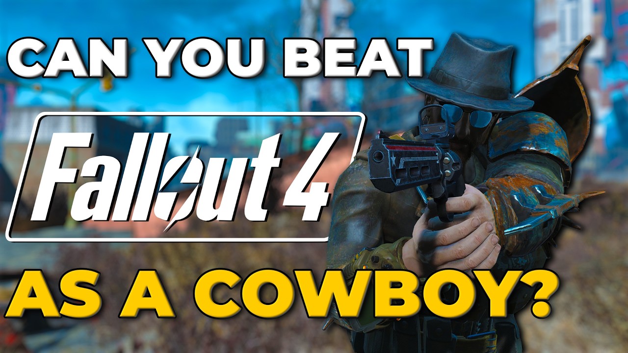 Fallout 4, But I'm a Cowboy... (Survival Mode)