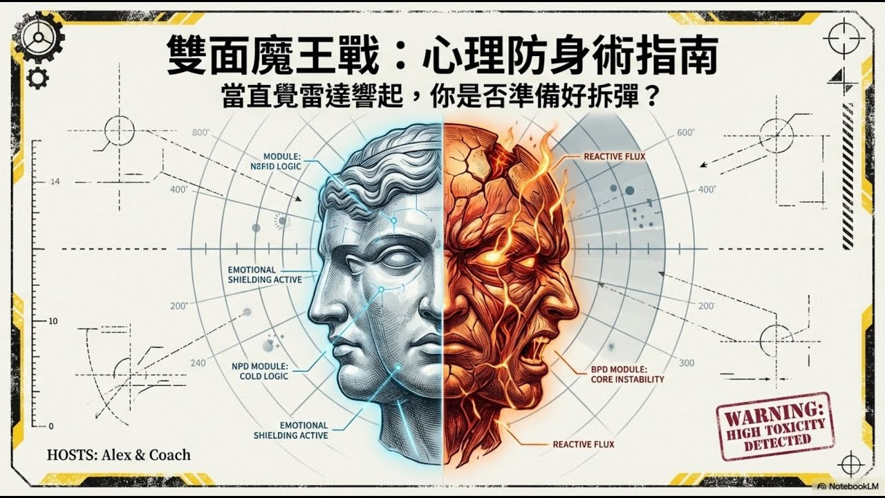 《心理防身術》(Mental Self-Defense)雙面魔王戰：自戀狂的鏡子與邊緣人的蛋殼#人格違常#灰石法#心理防身術