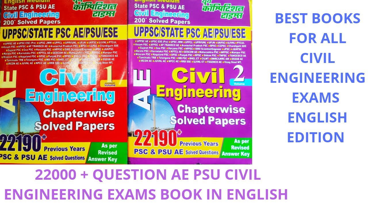22000+ QUESTION CIVIL ENGINEERING AE PSU EXAMS YOUTH COMPETITION TIMES BOOK IN ENGLISH