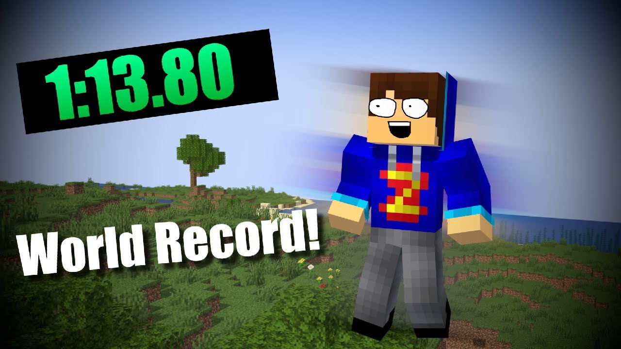 Minecraft Speedrun WORLD RECORD