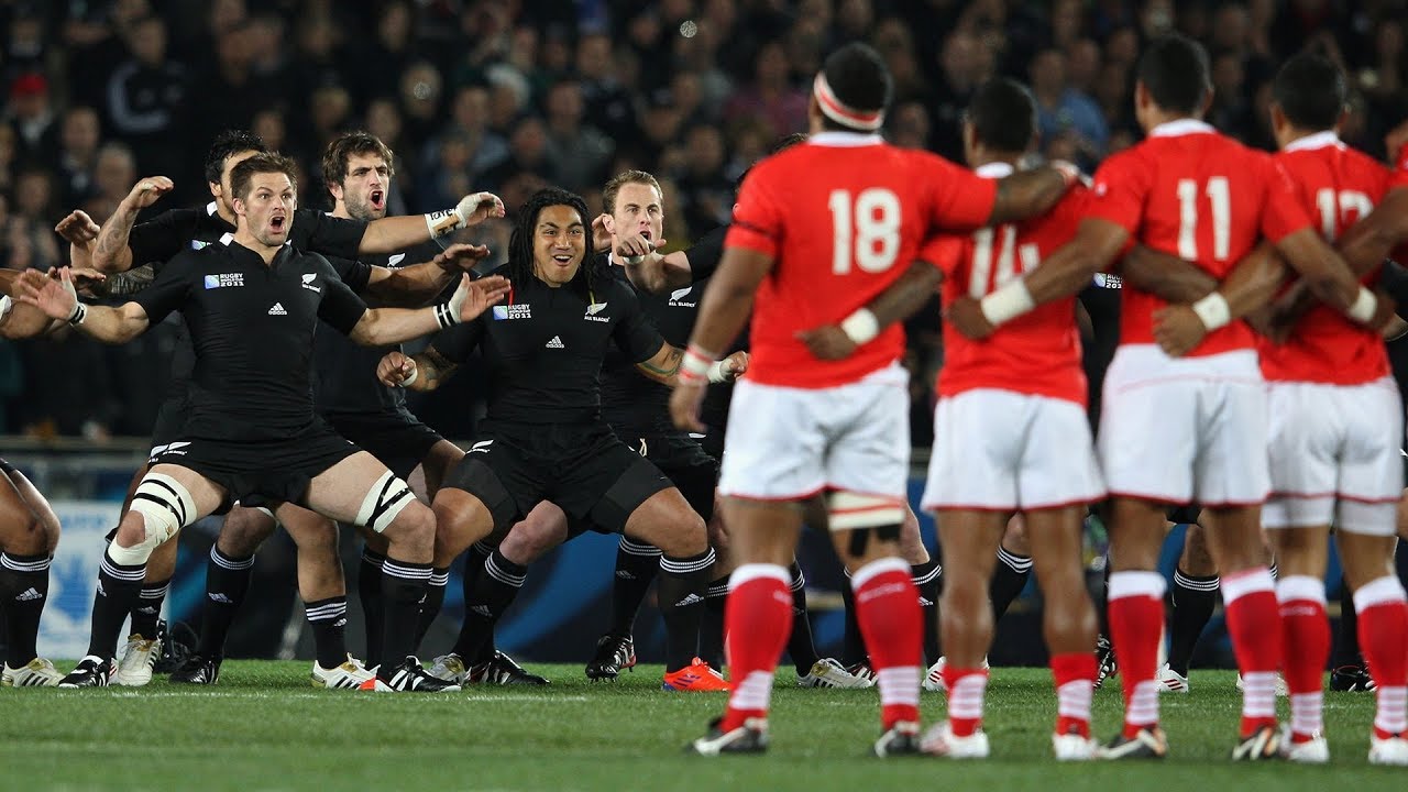 Haka vs Sipi Tau (2011 Rugby World Cup)