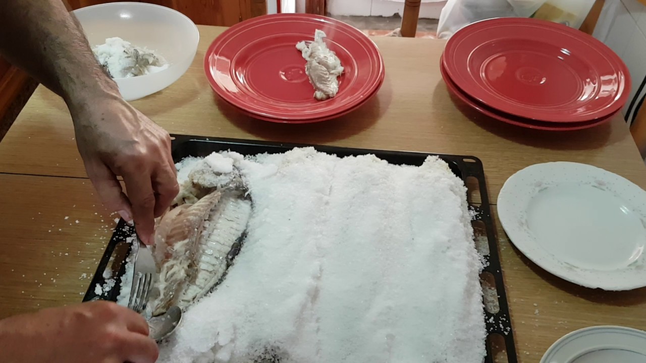 Pescado a la sal