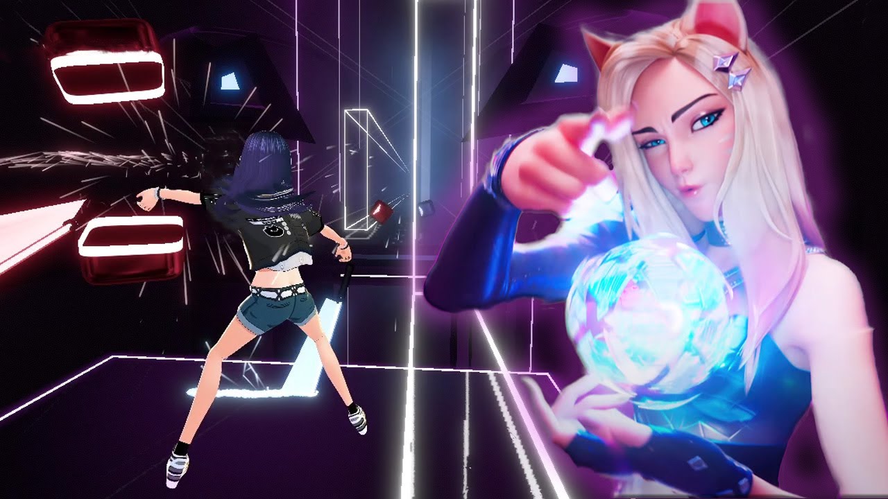 [Beat Saber] K/DA - MORE (при участии Мэдисон Бир, (G)I-DLE, Лекси Лю, Джейры Бернс и Серафины)