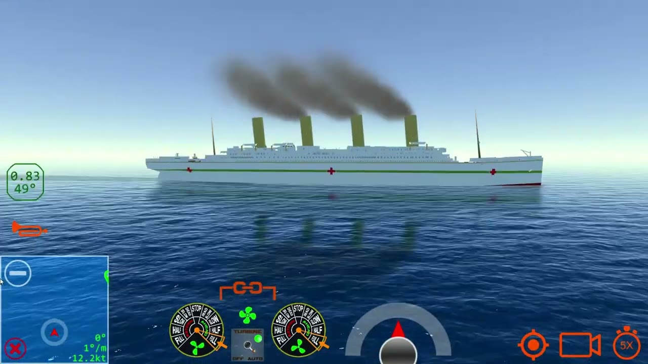 Full Vision of HMHS Britannic