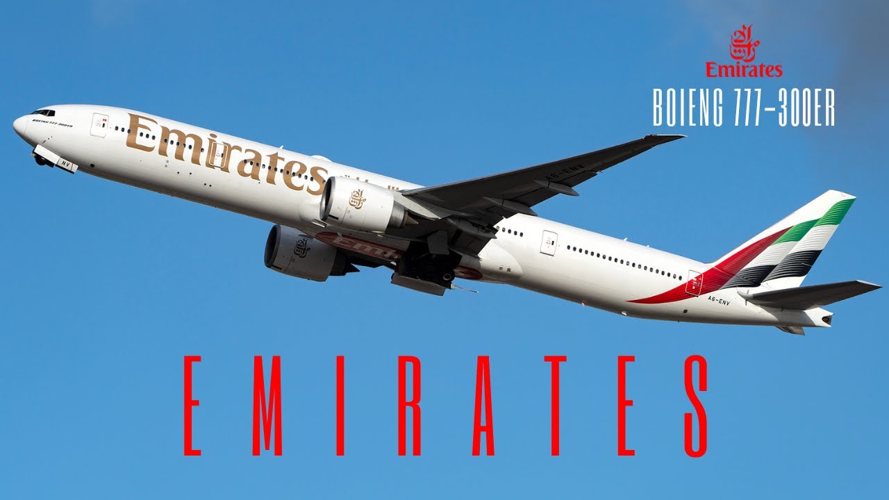 Emirates Boeing B777-300ER | Take-off from Seychelles (SEZ) | A6-EPM |