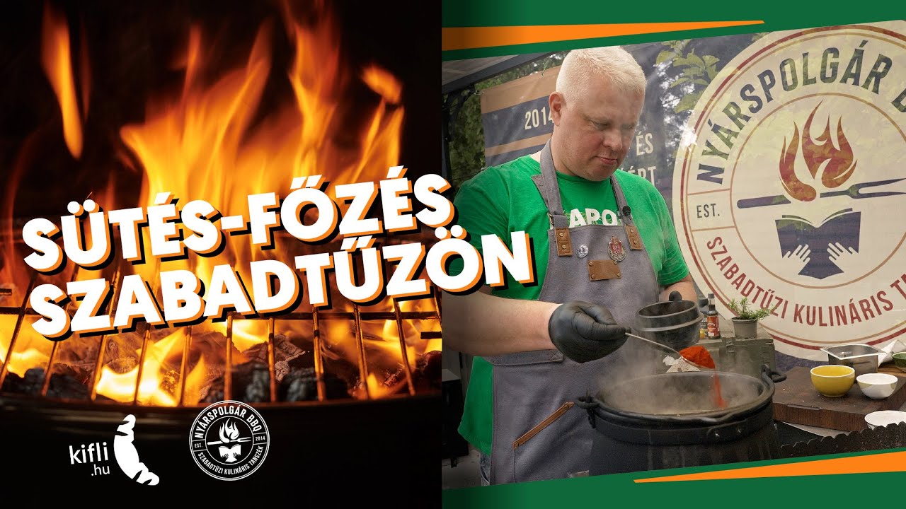 Sütés-főzés szabadtűzön – dunai halászlé, tengeri halak és tagine-ban sült csirke