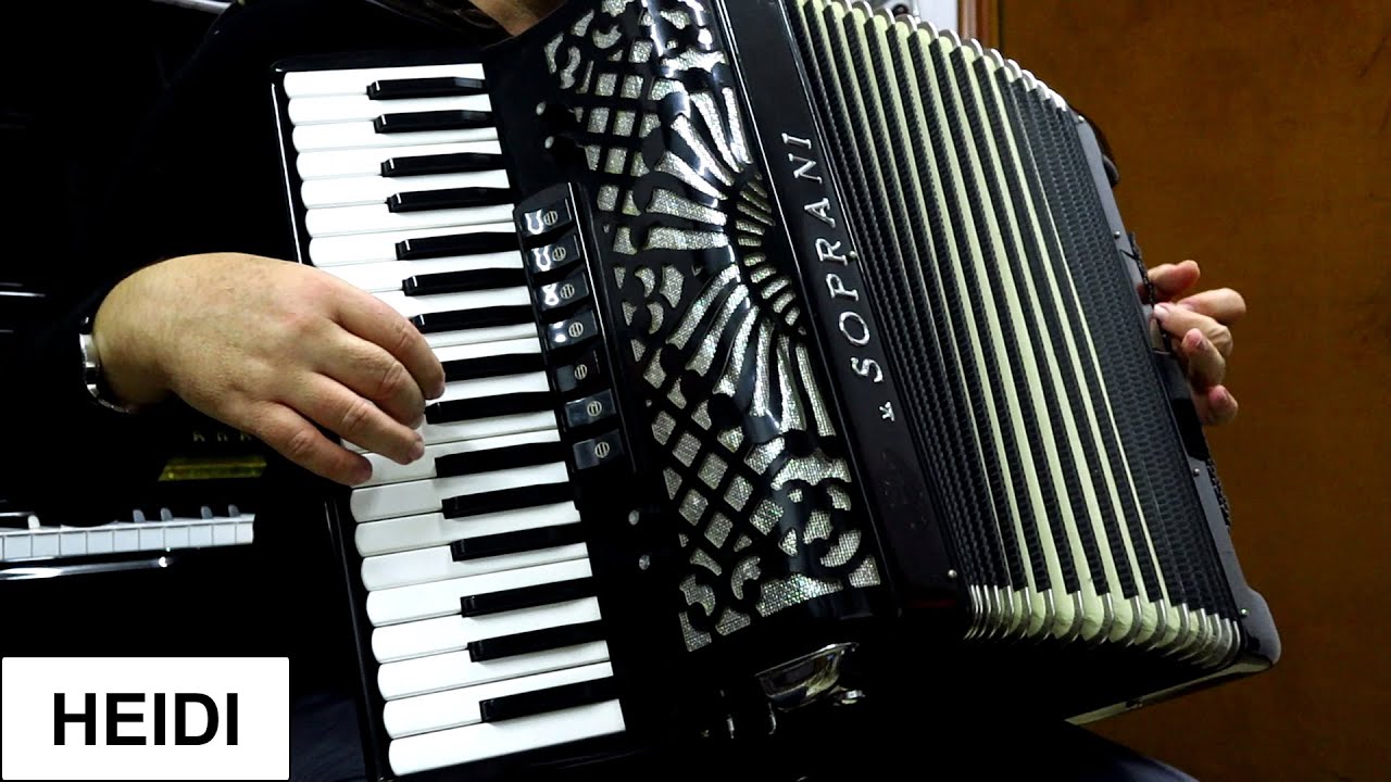 HEIDI, GIRL OF THE ALPS - ACCORDION FOR KIDS