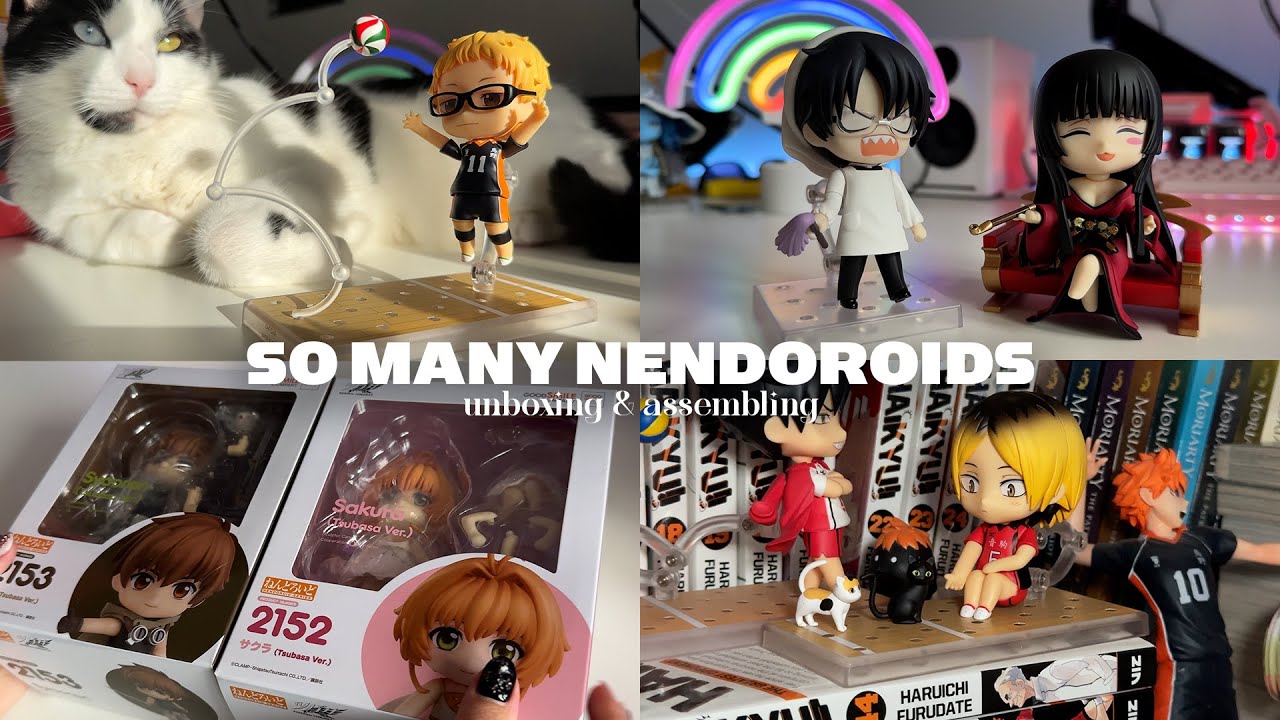 Распаковка и сборка уютного NENDOROID 🤯 Elden Ring, Chobits, Apex Legends и многое другое! ᯓ★