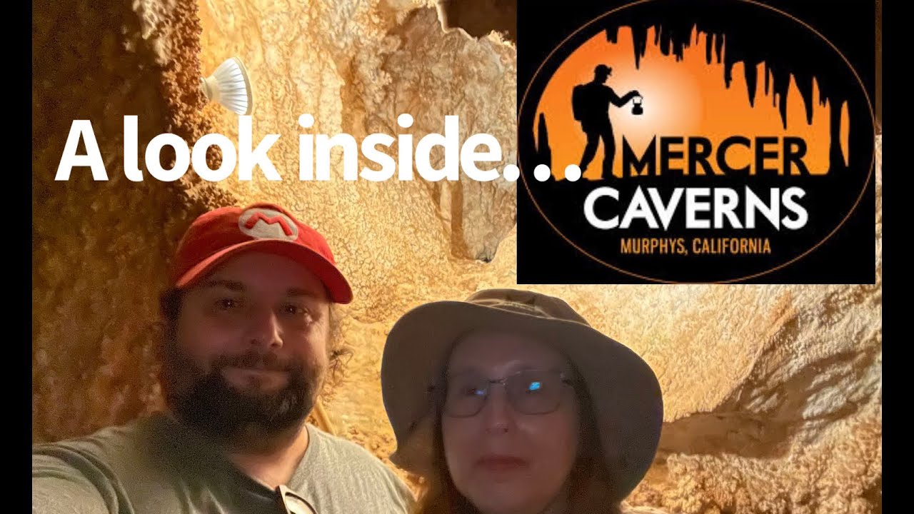 Mercer Caverns at Murphys California. No videoing allowed inside.