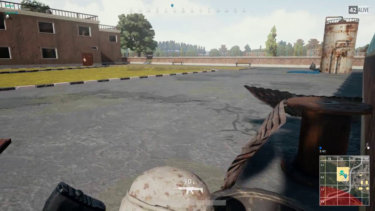 PUBG - Duo w/ moral support: Reverend Digby