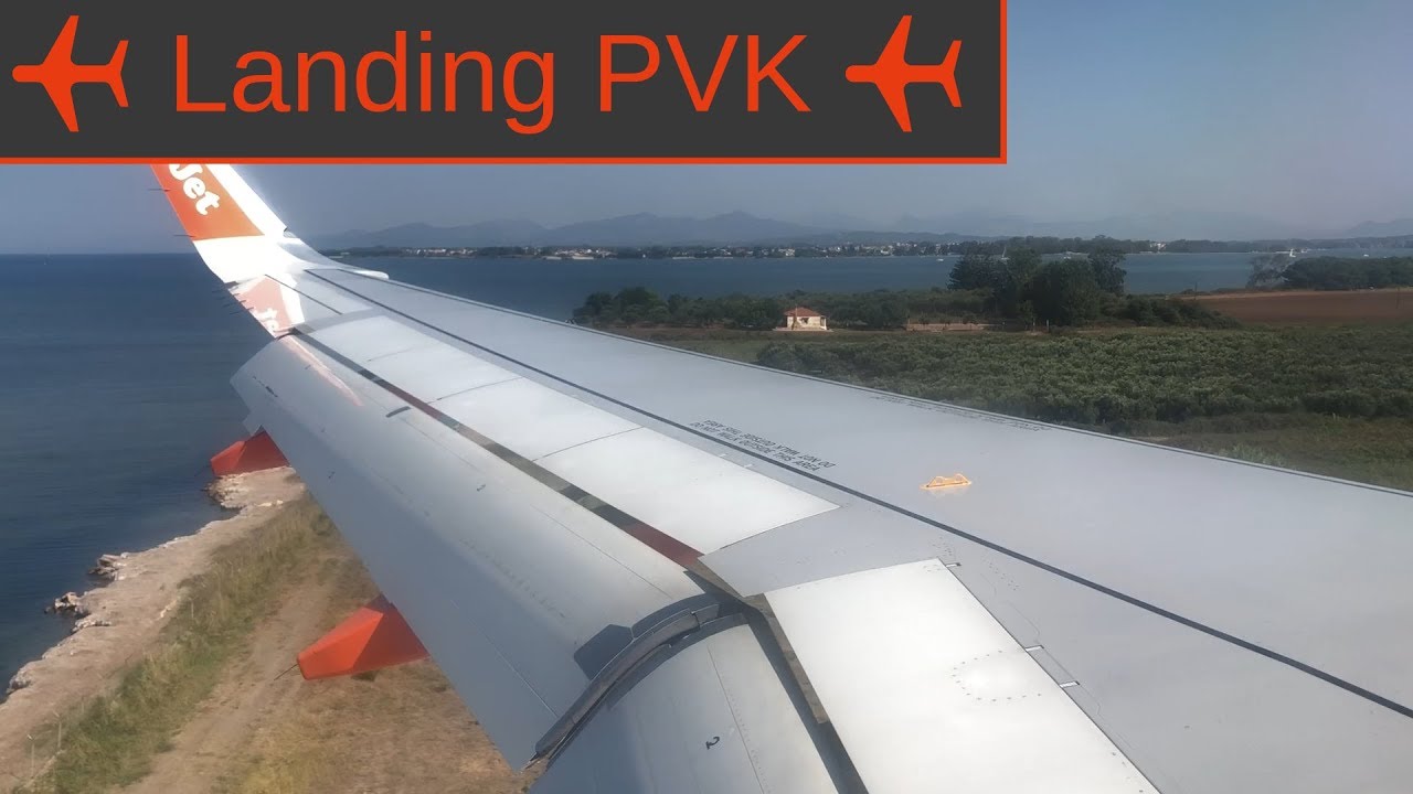 Full Landing at Aktion / Preveza (flight from Berlin Tegel)| easyJet | TXL - PVK |U25951| Runway 07L
