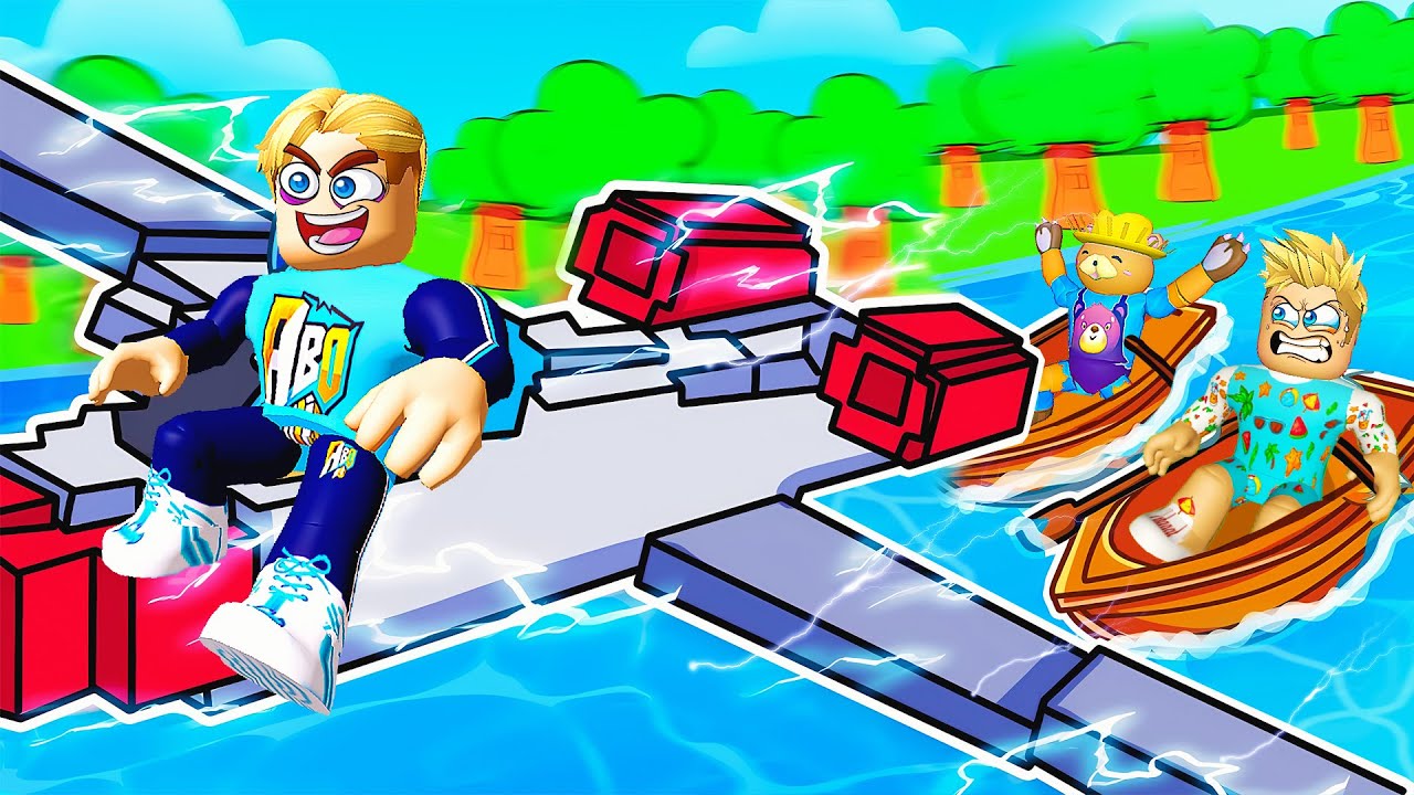 فيلم روبلوكس : سباق مراكب بالبحر ⛵ 🌊 ( ولكن ركبت طيارة وكسبت غشيت ❌ ) حماااس 🔥 !!