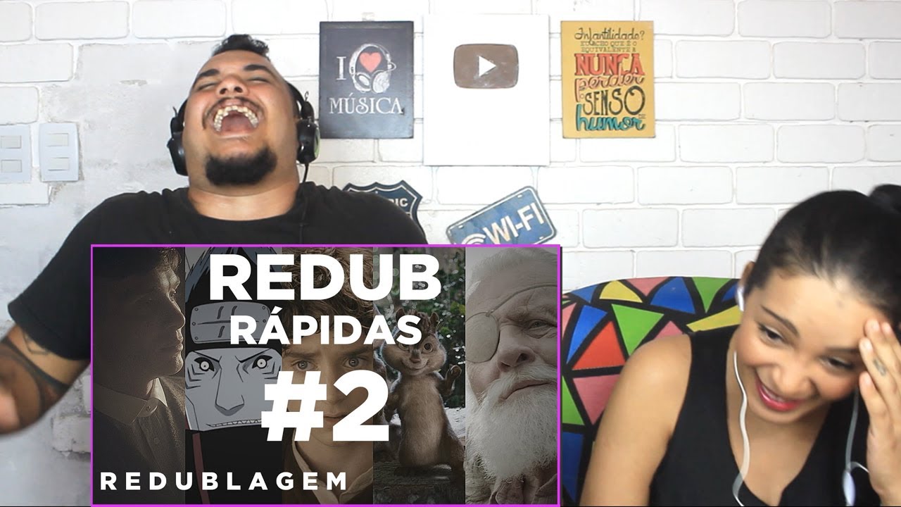 REAGINDO AO Redub Rápidas #2 (Paródia Redublagem/ O outro canal do Pabollo)